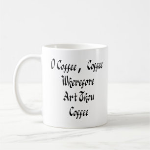Shakespeare Loved Coffee Mug - White