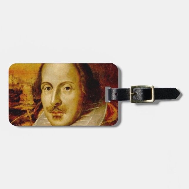Shakespeare Luggage Tag - Customise it! (Front Horizontal)