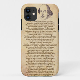 Shakespeare on your iPhone - Hamlet iPhone 11 Case