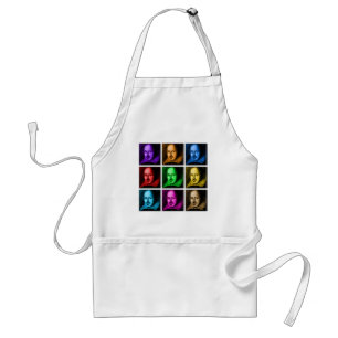 Shakespeare Pop Art Standard Apron