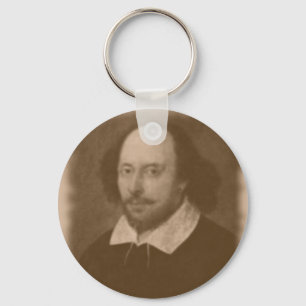 Shakespeare Portrait Keychain