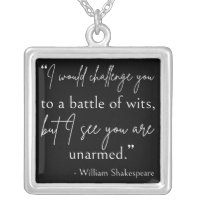Shakespeare Quote - Battle Of Wits II