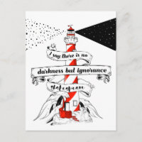 Shakespeare quote Lighthouse illustration