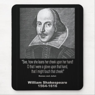 Shakespeare Quote ~ Romeo and Juliet Mouse Pad