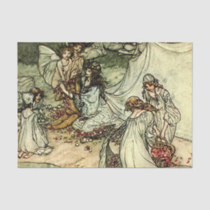 Shakespeare’s Fairy “Titania” by Arthur Rackham Tissue Paper