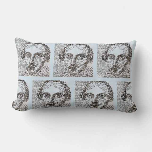 Shakespeare says Sleep Lumbar Cushion (Front)