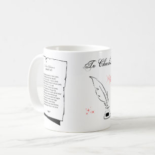 Shakespeare Sonnet 17 Coffee Mug