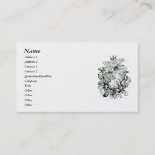 Shakespeare Sonnet # 18 Business Card