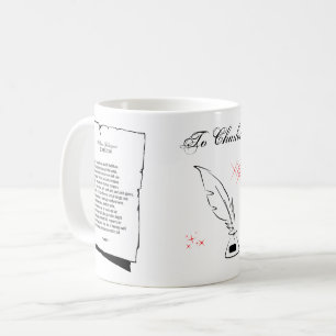 Shakespeare Sonnet 21 Coffee Mug