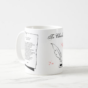 Shakespeare Sonnet 75 Coffee Mug