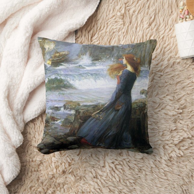 Shakespeare Tempest Throw Pillow (Blanket)