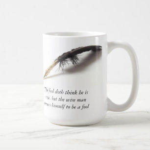Shakespeare   Wise Fool Coffee Mug