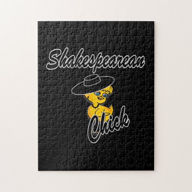 Shakespearean Chick #4 Jigsaw Puzzle (Vertical)