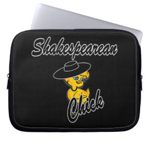 Shakespearean Chick #4 Laptop Sleeve