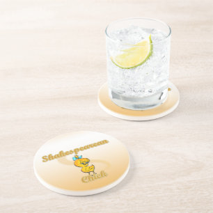 Shakespearean Chick Coaster