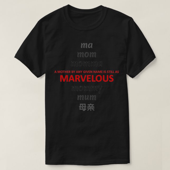 Shakespeareanesque Marvellous Mum Premium  T-Shirt (Design Front)