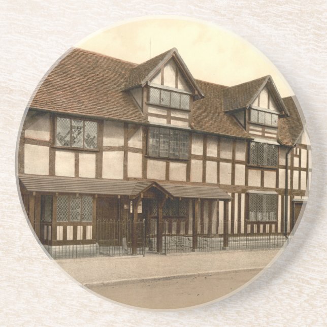 Shakespeare's Birthplace, Stratford-upon-Avon Coaster (Front)