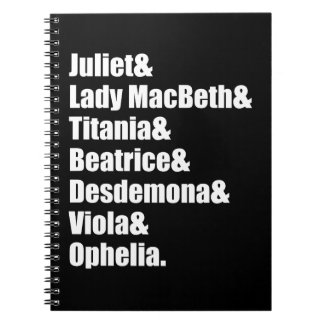 Shakespeare's Ladies Notebook