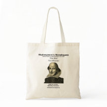Shakespeare's Monologues Tote