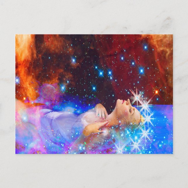 Shakespeare's Ophelia Postcard (Front)