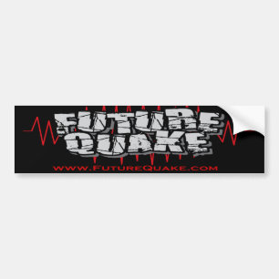 "Shakey" Future Quake Bumper Sticker with Website