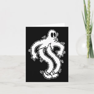 Shakey Koko The Clown Ghost Cute Ghost Halloween S Card