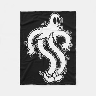 Shakey Koko The Clown Ghost Cute Ghost Halloween S Fleece Blanket