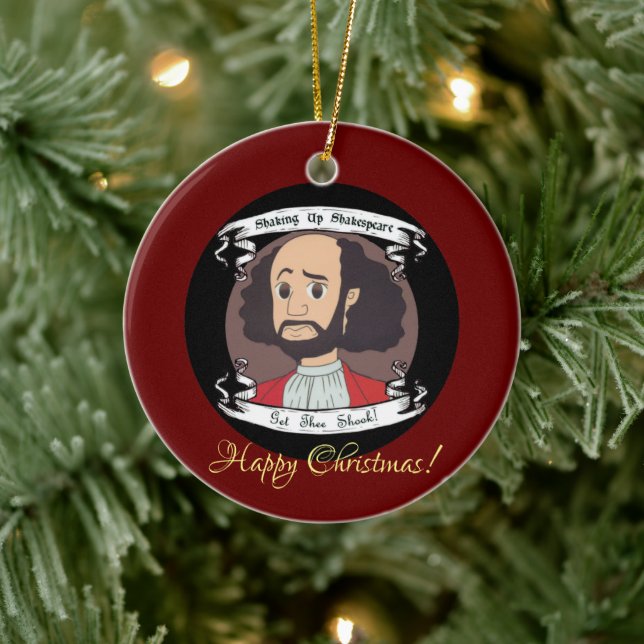 Shaking Up Shakespeare Ornament (Tree)
