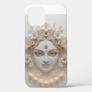 Shakti Within – Minimal Devi Illustration iPhone 12 Case
