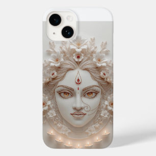 Shakti Within – Minimal Devi Illustration Case-Mate iPhone 14 Case