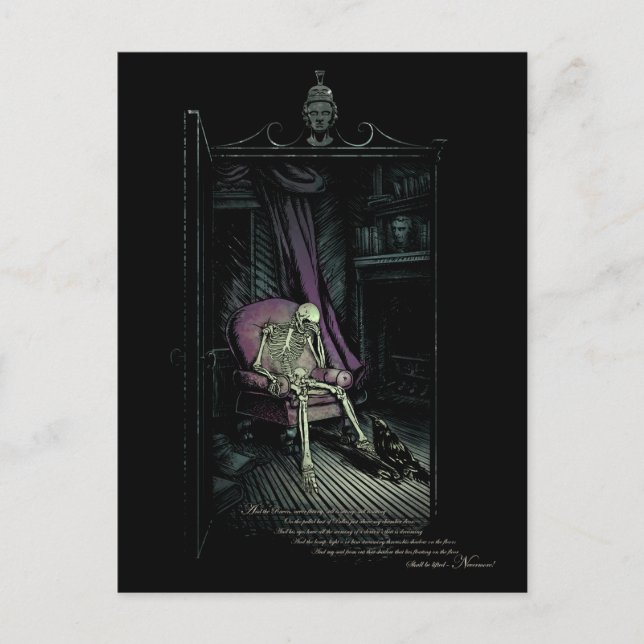 Shall Be Lifted Nevermore Postcard (Front)