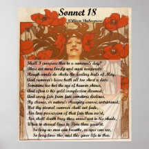 Shall I Compare Thee to A Summer's Day Shakespeare