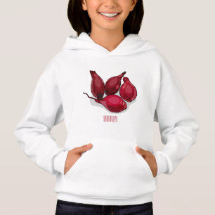Shallot cartoon illustration
