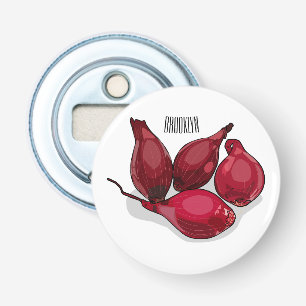 Shallot cartoon illustration bottle opener