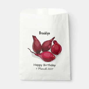 Shallot cartoon illustration favour bag