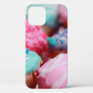 SHALLOW FOCUS PHOTOGRAPHY OF ASSORTED DOUGHNUTS WI iPhone 12 CASE
