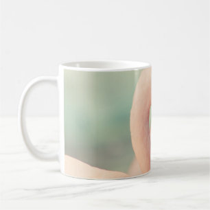 Shallow focus photography of pink flamingo coffee mug