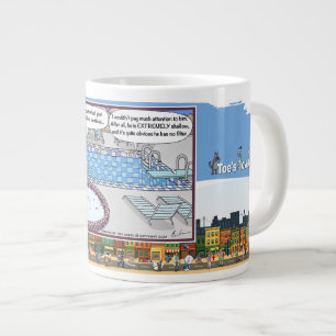 Shallow With No Filter   Valentine’s Day Large Coffee Mug