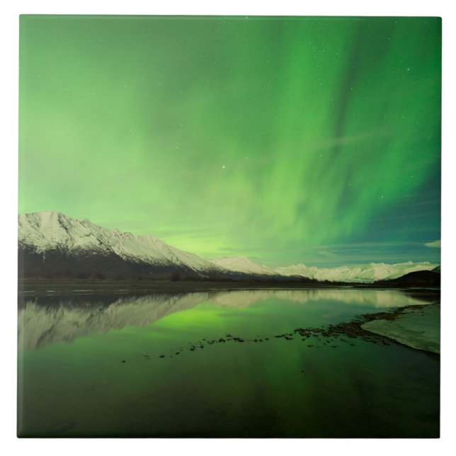 Shallows Aurora Ceramic Tile (Front)