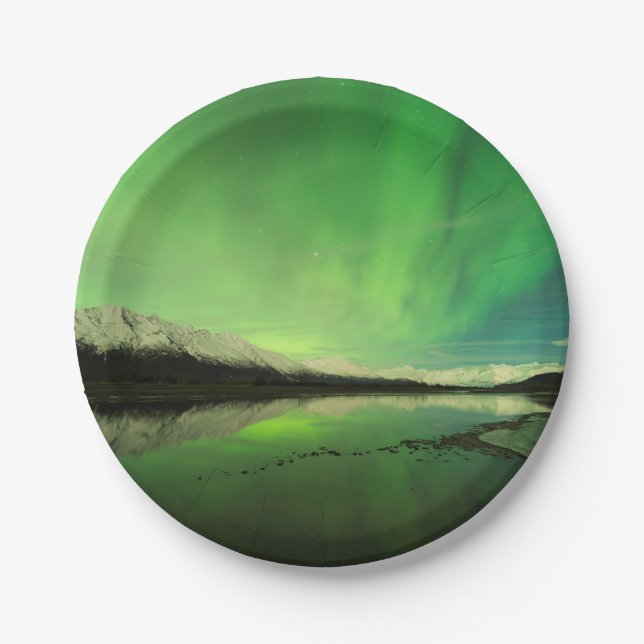 Shallows Aurora Paper Plate (Front)