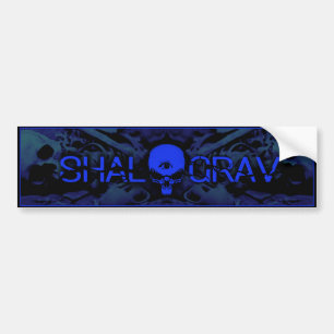 Shalograv bumper sty sticker