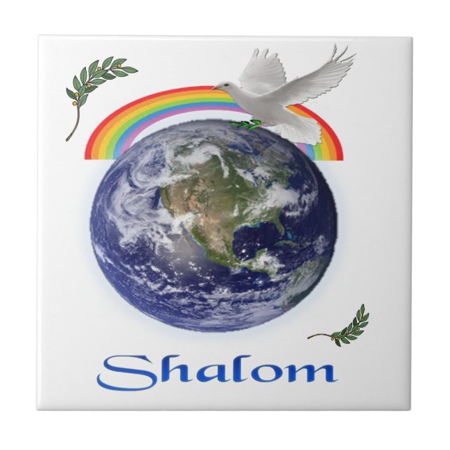 shalom ceramic tile (Front)