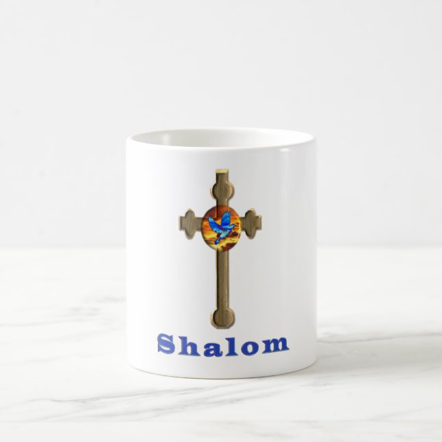 Shalom Coffee Mug (Center)