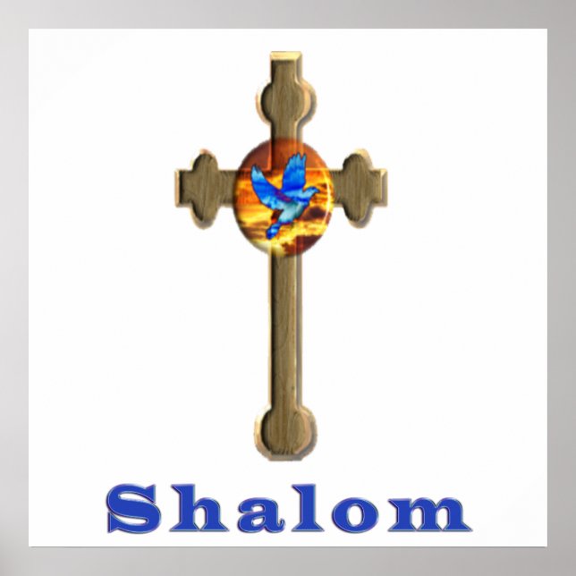 Shalom cross poster (Front)