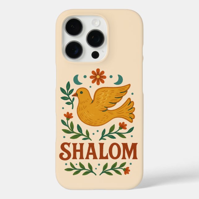 Shalom Dove Peace Earth                            Case-Mate iPhone Case (Back)