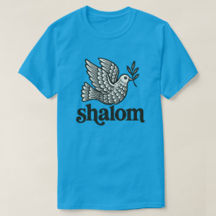 Shalom Dove Peace Earth T-Shirt