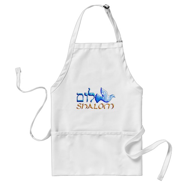 Shalom Dove.png Standard Apron (Front)