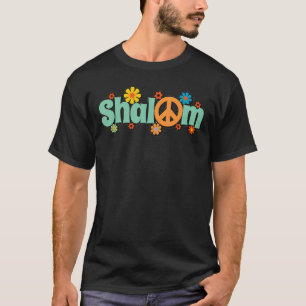 Shalom Hebrew Peace & Harmony Rosh Hashanah Jewish T-Shirt