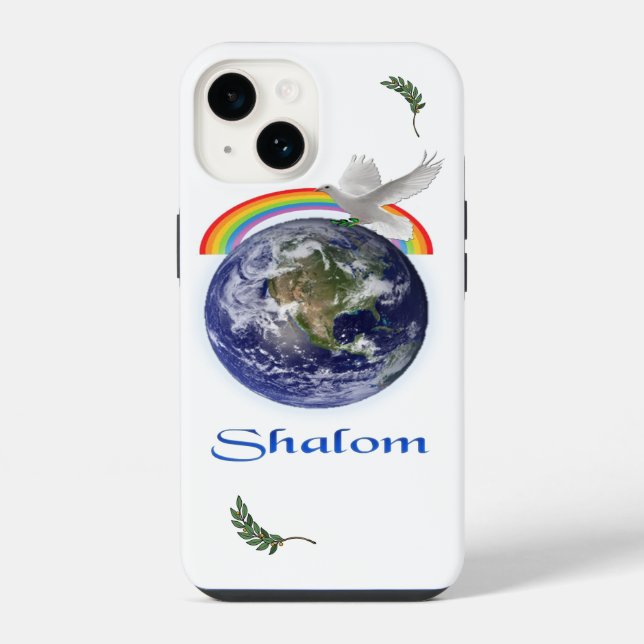 shalom iPhone case (Back)