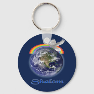 Shalom Key Ring